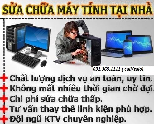 Sửa máy tính tại nhà giá rẻ