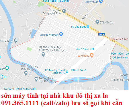 sửa máy tính khu đô thị xa la sửa máy tính khu đô thị xa la