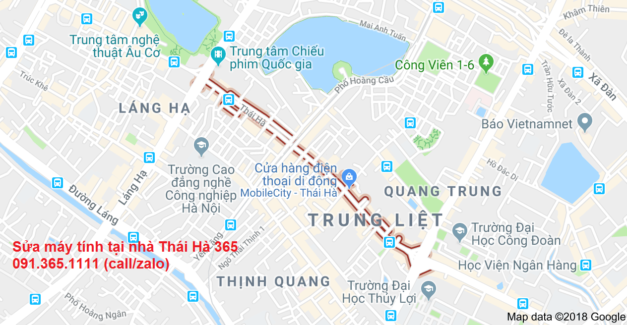 Sửa máy tính Thái Hà Sửa máy tính Thái Hà