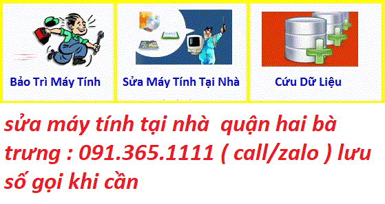 sửa máy tính hai bà trưng sửa máy tính hai bà trưng