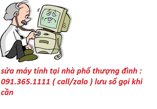 sửa máy tính phố thượng đình sửa máy tính phố thượng đình