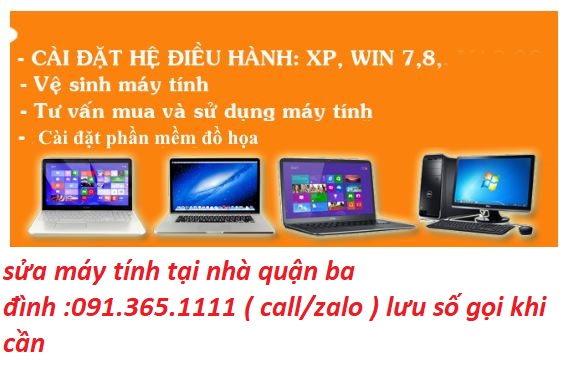 sửa máy tính tại quận ba đình sửa máy tính tại quận ba đình