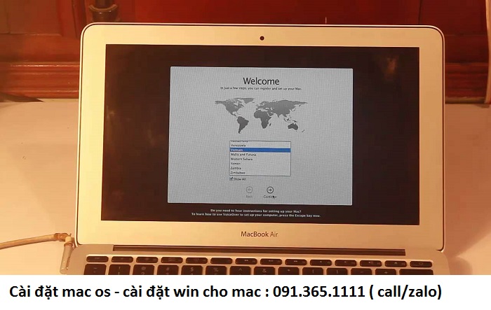 cài đặt mac os cài đặt mac os