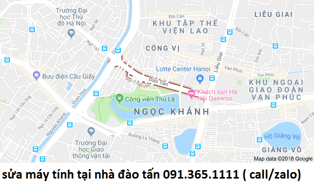 sửa máy tính đào tấn sửa máy tính đào tấn