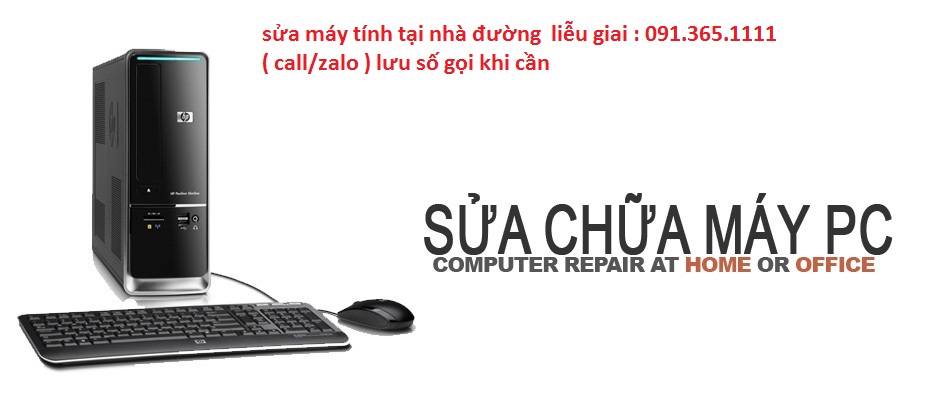 sửa máy tính tại liễu giai sửa máy tính tại liễu giai