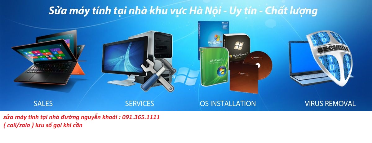 sửa máy tính đường nguyễn khoái sửa máy tính đường nguyễn khoái