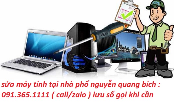 sửa máy tính phố nguyễn quang bích sửa máy tính phố nguyễn quang bích