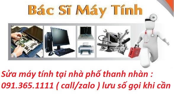 sửa máy tính phố thanh nhàn sửa máy tính phố thanh nhàn
