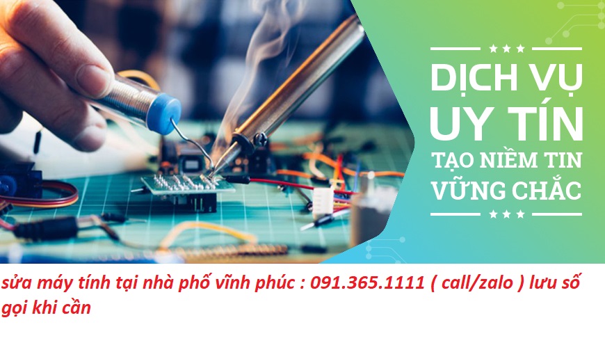 sửa máy tính phố vĩnh phúc sửa máy tính phố vĩnh phúc