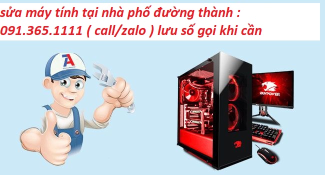 sửa máy tính tại đường thành sửa máy tính tại đường thành