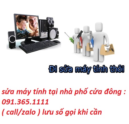 sửa máy tính tại cửa đông sửa máy tính tại cửa đông