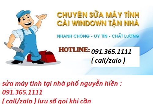 sửa máy tính tại nhà nguyễn hiền sửa máy tính tại nhà nguyễn hiền