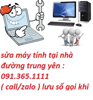 sửa máy tính tại trung yên sửa máy tính tại trung yên
