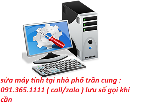 sửa máy tính phố trần cung sửa máy tính phố trần cung