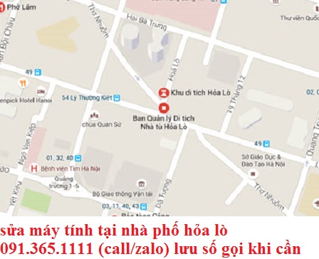 Sửa máy tính phố hỏa lò Sửa máy tính phố hỏa lò