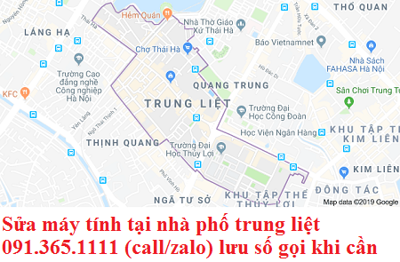 Sửa máy tính phố trung liệt Sửa máy tính phố trung liệt