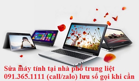Sửa máy tính tại nhà phố trung liệt Sửa máy tính tại nhà phố trung liệt