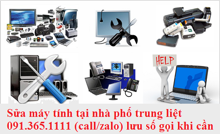 Sửa máy tính tại phố trung liệt Sửa máy tính tại phố trung liệt