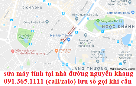 sửa máy tính đường nguyễn khang sửa máy tính đường nguyễn khang