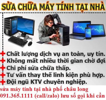 sửa máy tính phố châu long uy tín sửa máy tính phố châu long uy tín