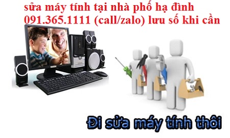 sửa máy tính phố hạ đình tận tâm sửa máy tính phố hạ đình tận tâm