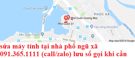 sửa máy tính phố ngũ xã sửa máy tính phố ngũ xã