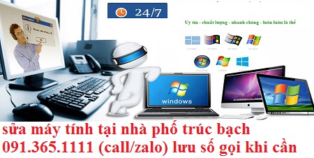 sửa máy tính phố trúc bạch sửa máy tính phố trúc bạch