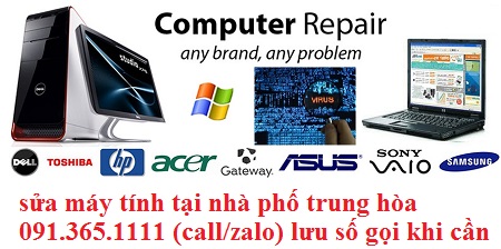 sửa máy tính phố trung hòa sửa máy tính phố trung hòa
