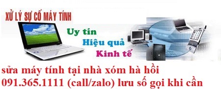 sửa máy tính tại xóm hà hồi sửa máy tính tại xóm hà hồi