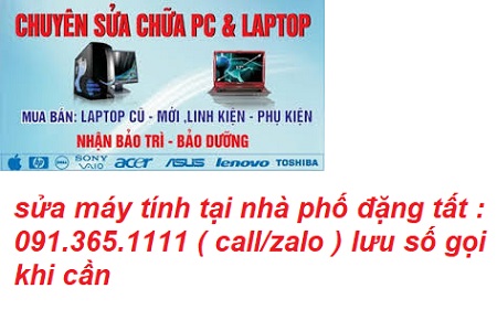 sửa máy tính tại nhà đặng tất sửa máy tính tại nhà đặng tất