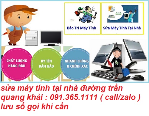 sửa máy tính tại nhà trần quang khải sửa máy tính tại nhà trần quang khải