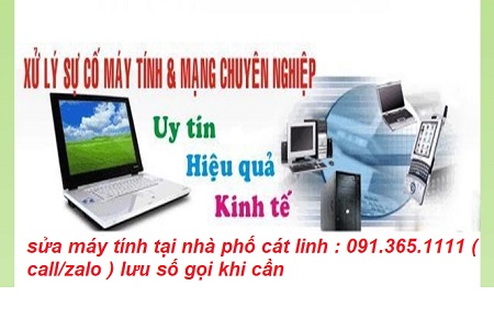 sửa máy tính tại phố cát linh sửa máy tính tại phố cát linh