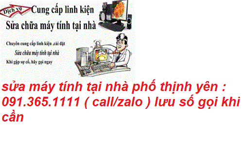 sửa máy tính tại phố thịnh yên sửa máy tính tại phố thịnh yên