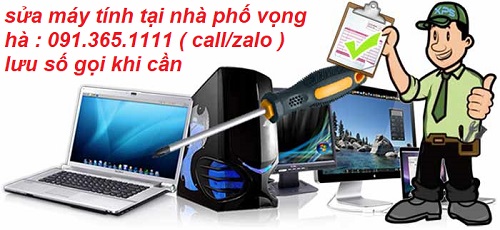 sửa máy tính tại phố vọng hà sửa máy tính tại phố vọng hà