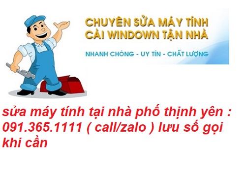 sửa máy tính thịnh yên sửa máy tính thịnh yên