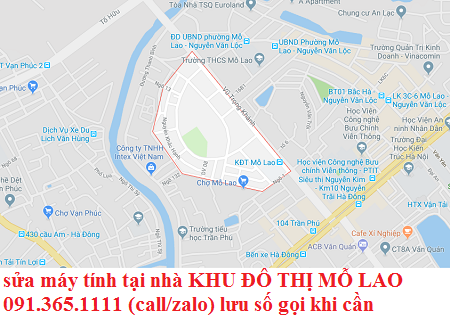 sửa máy tính KHU ĐÔ THỊ MỖ LAO sửa máy tính KHU ĐÔ THỊ MỖ LAO