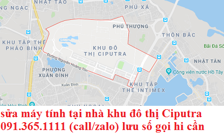 sửa máy tính khu đô thị Ciputra sửa máy tính khu đô thị Ciputra