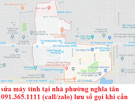 sửa máy tính phường nghĩa tân sửa máy tính phường nghĩa tân