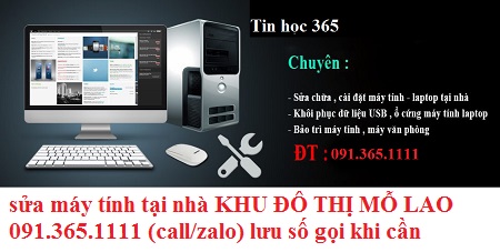 sửa máy tính tại KHU MỖ LAO sửa máy tính tại KHU MỖ LAO