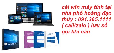 cài win máy tính tại nhà phố hoàng đạo thúy cài win máy tính tại nhà phố hoàng đạo thúy