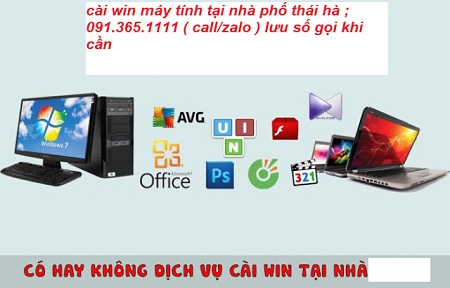 cài win máy tính tại nhà phố thái hà cài win máy tính tại nhà phố thái hà