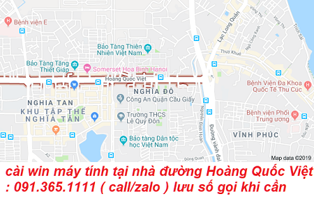 cài win máy tính đường Hoàng Quốc Việt