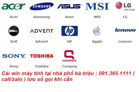 Cài win máy tính tại phố bà triệu Cài win máy tính tại phố bà triệu
