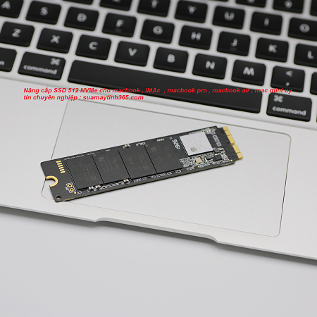 Nâng cấp SSD 512 NVMe cho macbook air