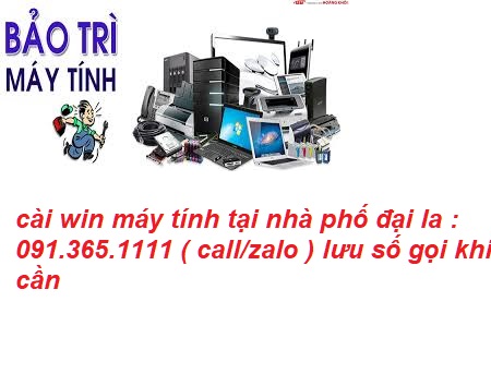 cài win máy tính tại nhà phố đại la cài win máy tính tại nhà phố đại la