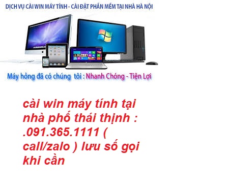 cài win máy tính tại phố thái thịnh cài win máy tính tại phố thái thịnh
