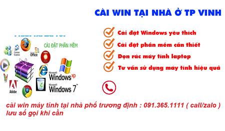 cài win phố trương định cài win phố trương định