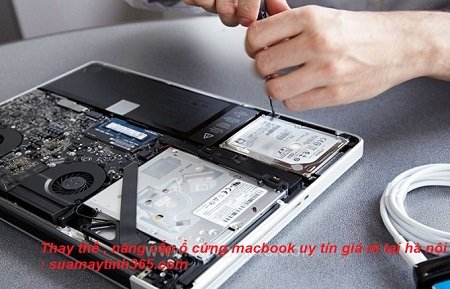 thay ổ cứng ssd macbook tại hà nội