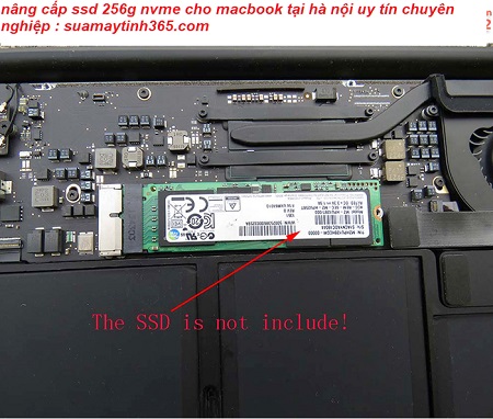 nâng cấp ssd 256g nvme cho macbook giá rẻ nâng cấp ssd 256g nvme cho macbook giá rẻ