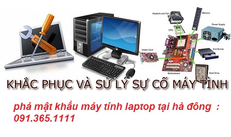 phá mật khẩu máy tính tại hà đông phá mật khẩu máy tính tại hà đông